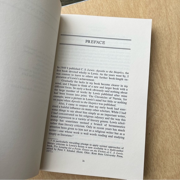 The Literary Legacy Of C.S. Lewis Vintage 1979 Soft Cover Book By Chad Walsh - Picture 6 of 11